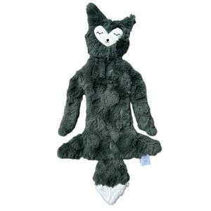 Slumberkins Emerald Fox Snuggler Plush Animal Lovey 20" Green